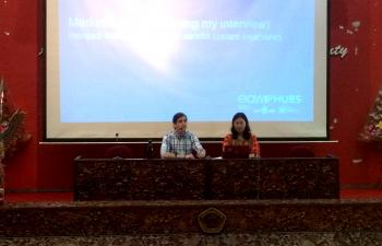 Undang Pemateri Dari Kanada, Fakultas Sastra Adakan Workshop Employment