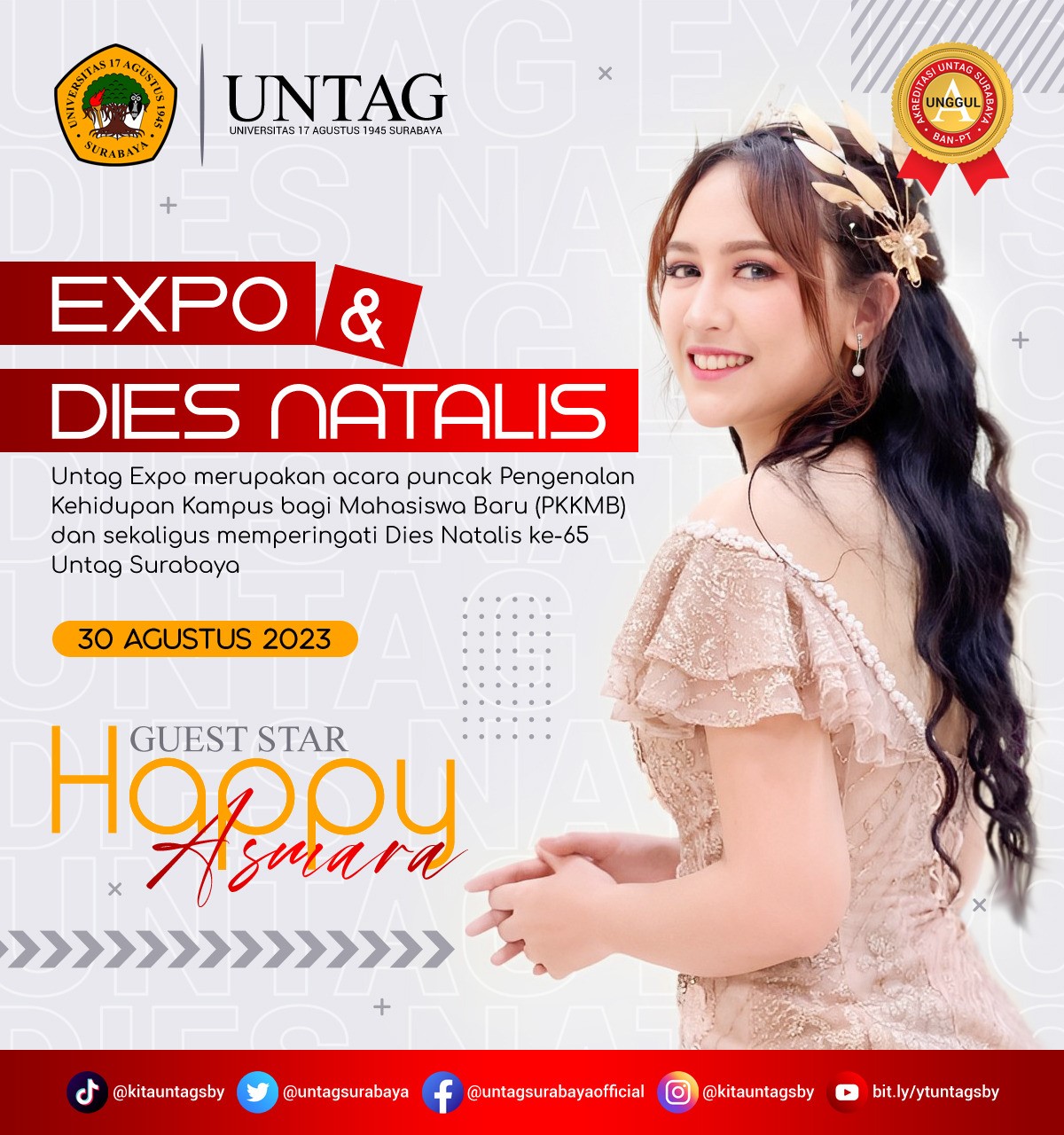 Dies Natalis dan Expo Untag Surabaya 2023