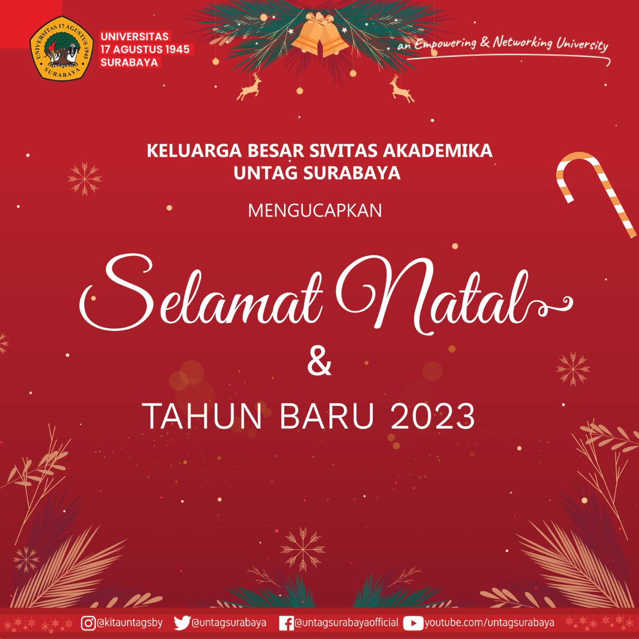 Selamat Natal dan Tahun Baru 2023