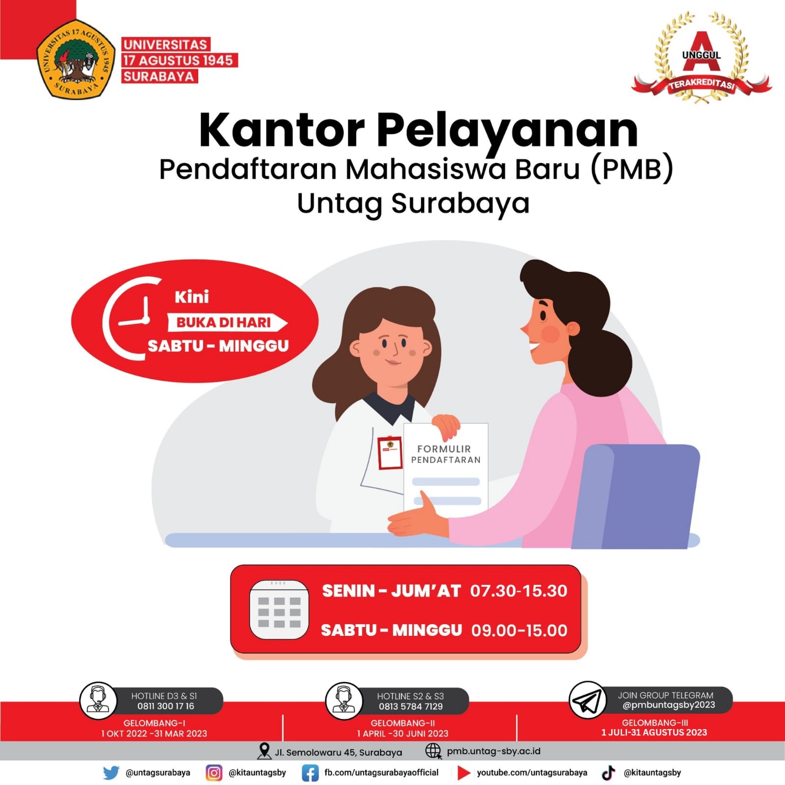 Jam Layanan PMB