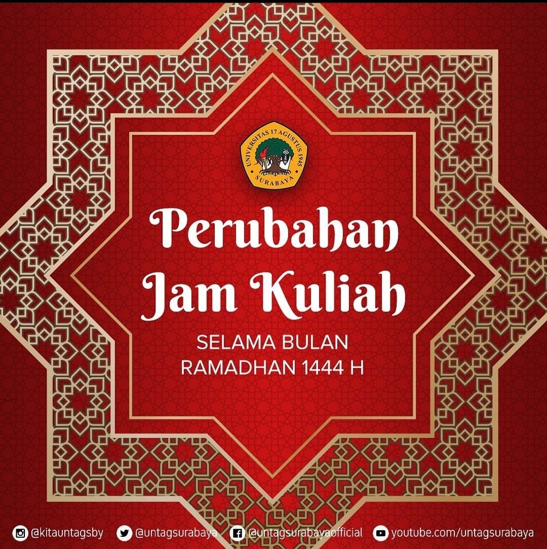 Perubahan Jam Kuliah Selama Bulan Puasa Ramadan 2023