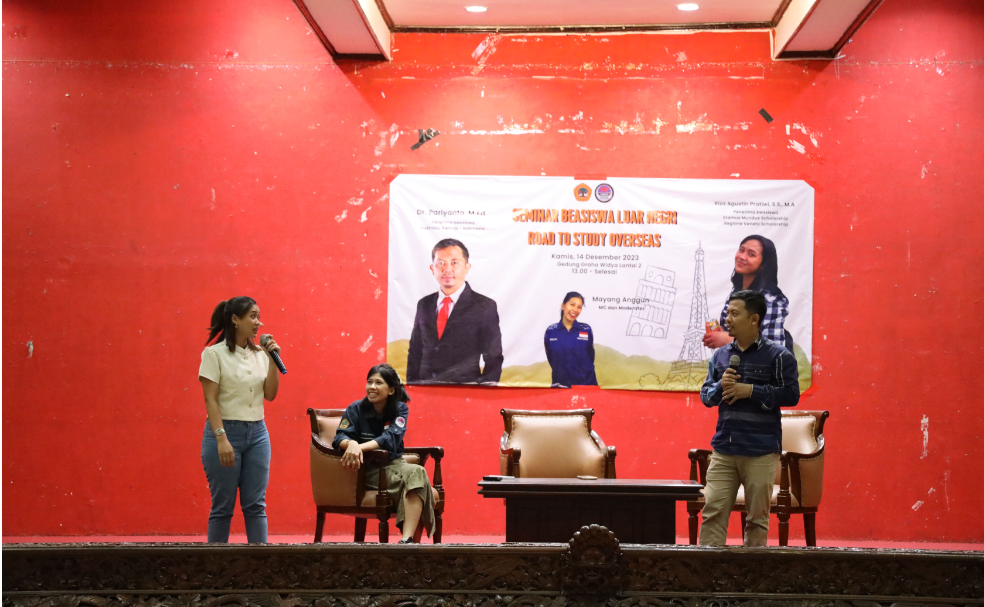 Wujudkan Mimpi Mahasiswa Untuk Studi Di Luar Negeri, Fakultas Ilmu Budaya Untag Surabaya Adakan Semi