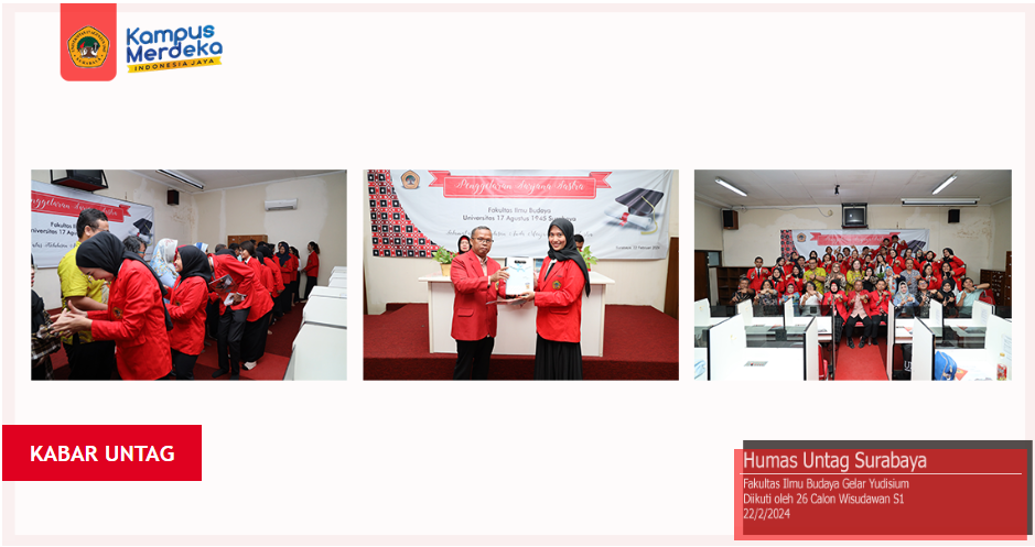 The Writer of Our Own Story, Pesan Peraih IPK Terbaik dalam Penggelaran Yudisium  FIB