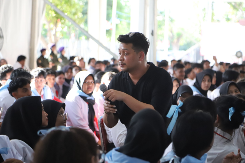 Helat PKKMB, Untag Surabaya Beri Pendidikan Anti Napza