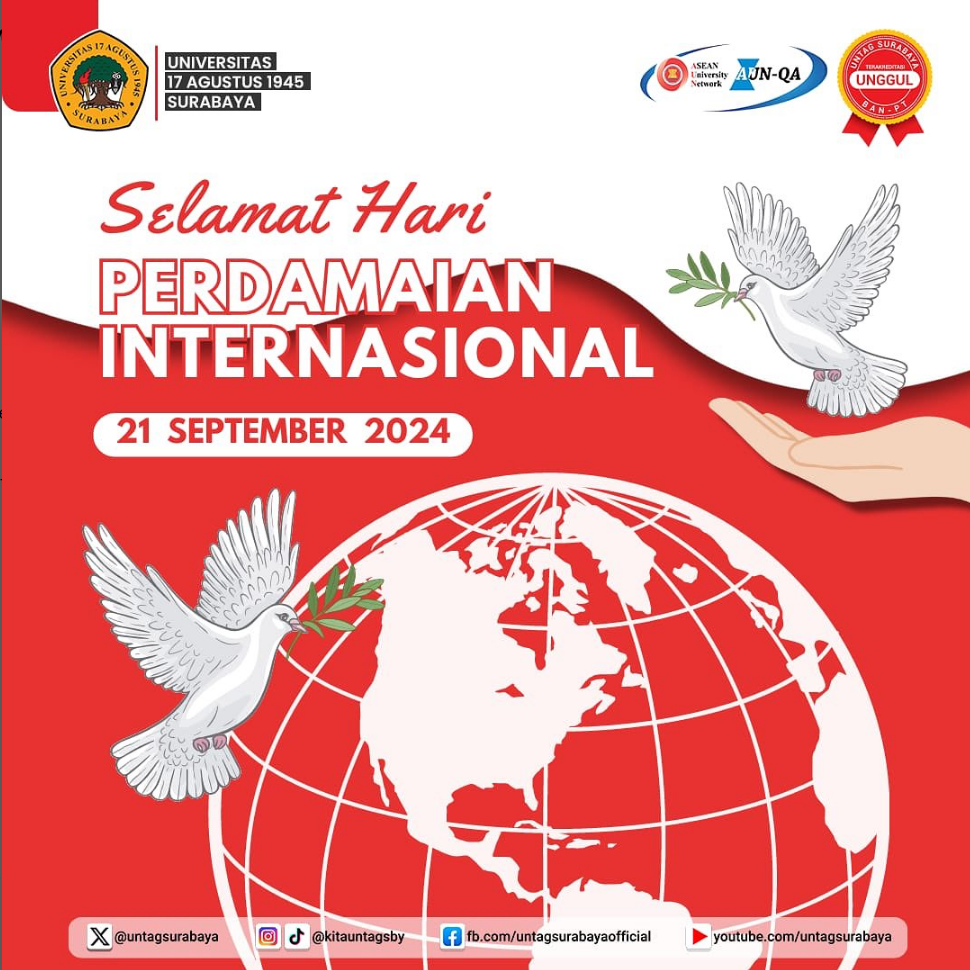 SELAMAT HARI PERDAMAIAN INTERNASIONAL