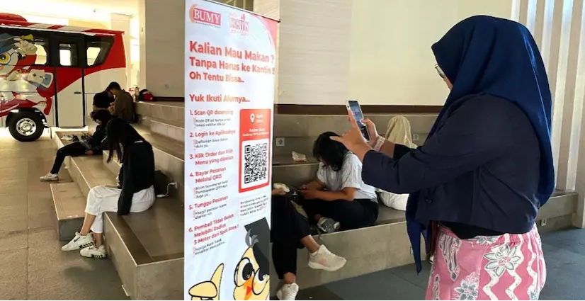 Aplikasi Kantin Online, Mudahkan Mahasiswa Untag Surabaya Pesan Makanan Tanpa ke Kantin