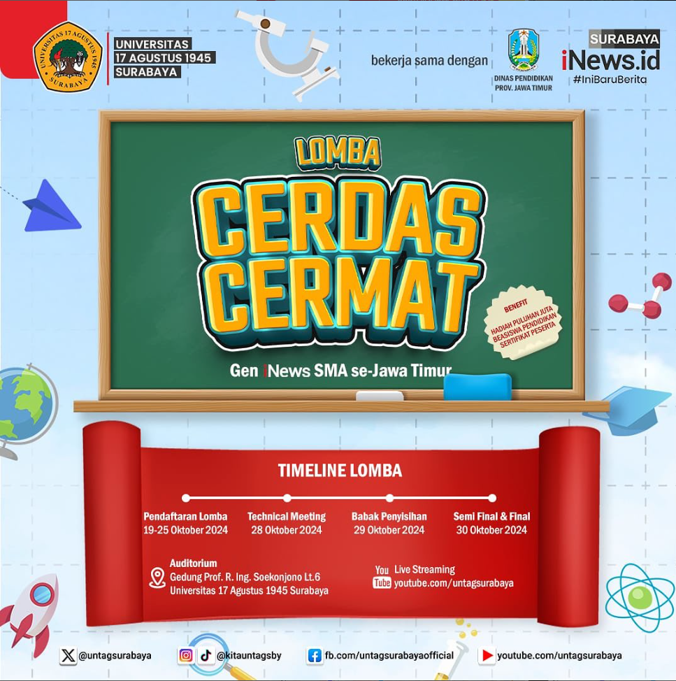 Lomba Cerdas Cermat Gen I News SMA se-Jawa Timur