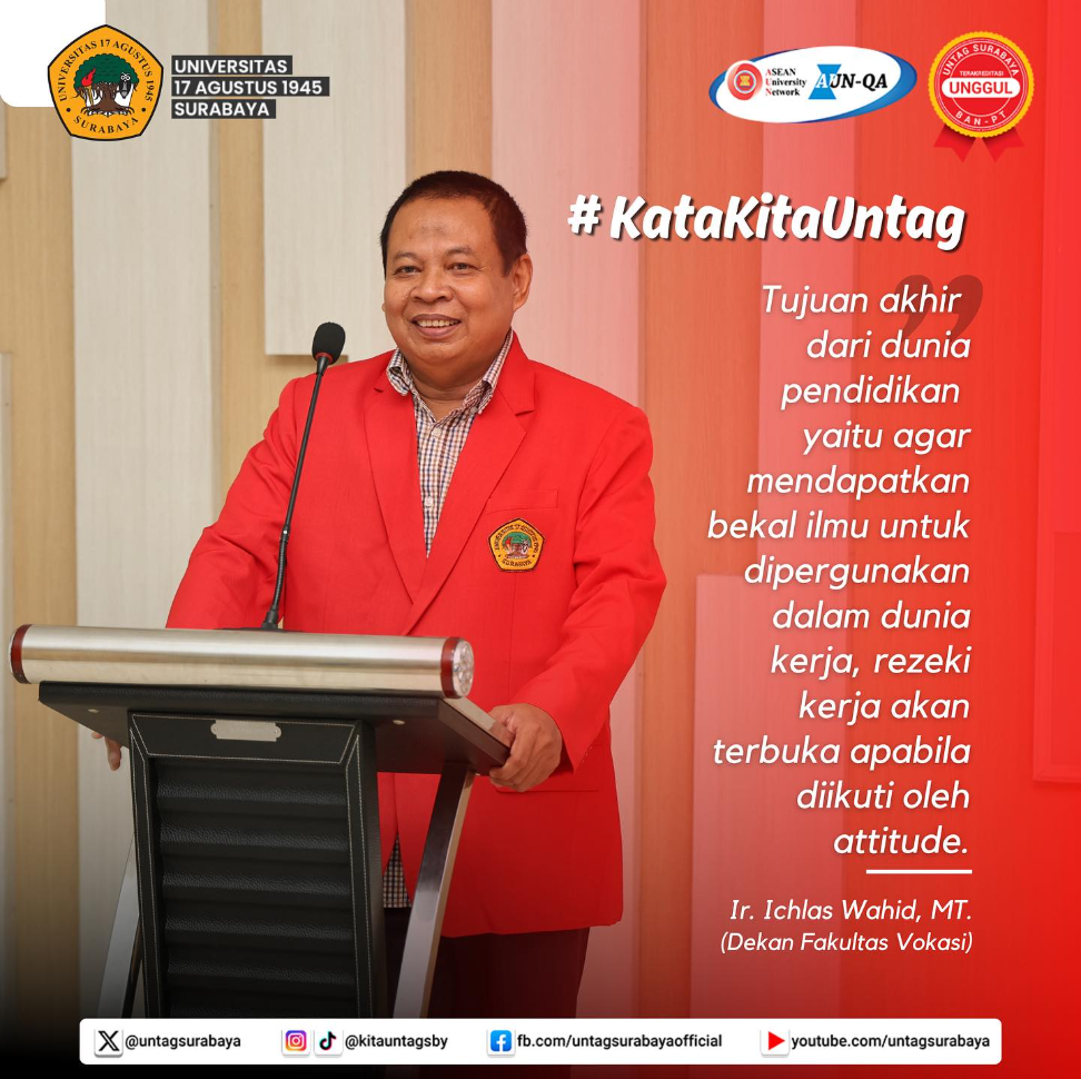 QUOTE OF THE DAY UNTAG SURABAYA