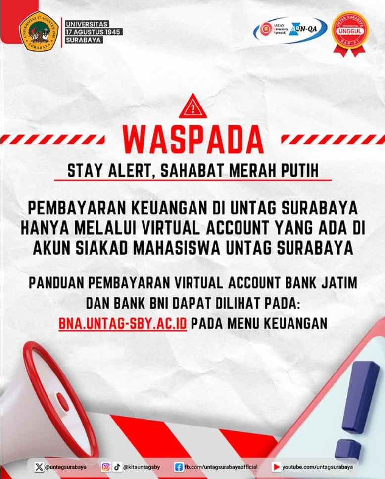 WASPADA, STAY ALLERT SAHABAT MERAH PUTIH!
