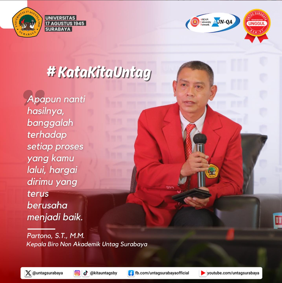 QUOTE OF THE DAY UNTAG SURABAYA
