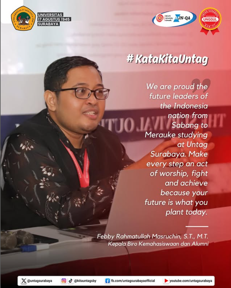 QUOTE OF THE DAY UNTAG SURABAYA