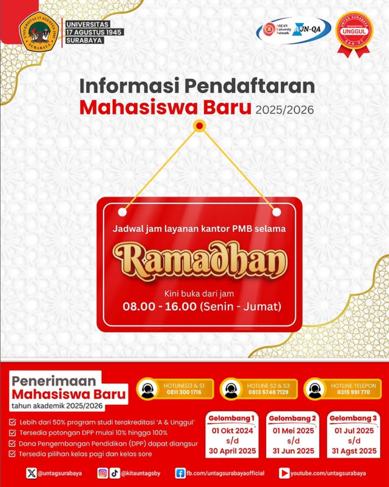 Informasi Pendaftaran Mahasiswa Baru 