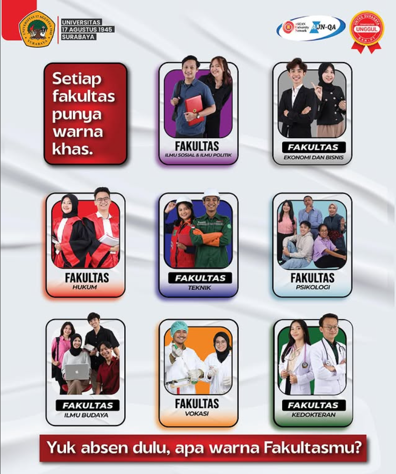 Apa Warna Bendera Fakultasmu?