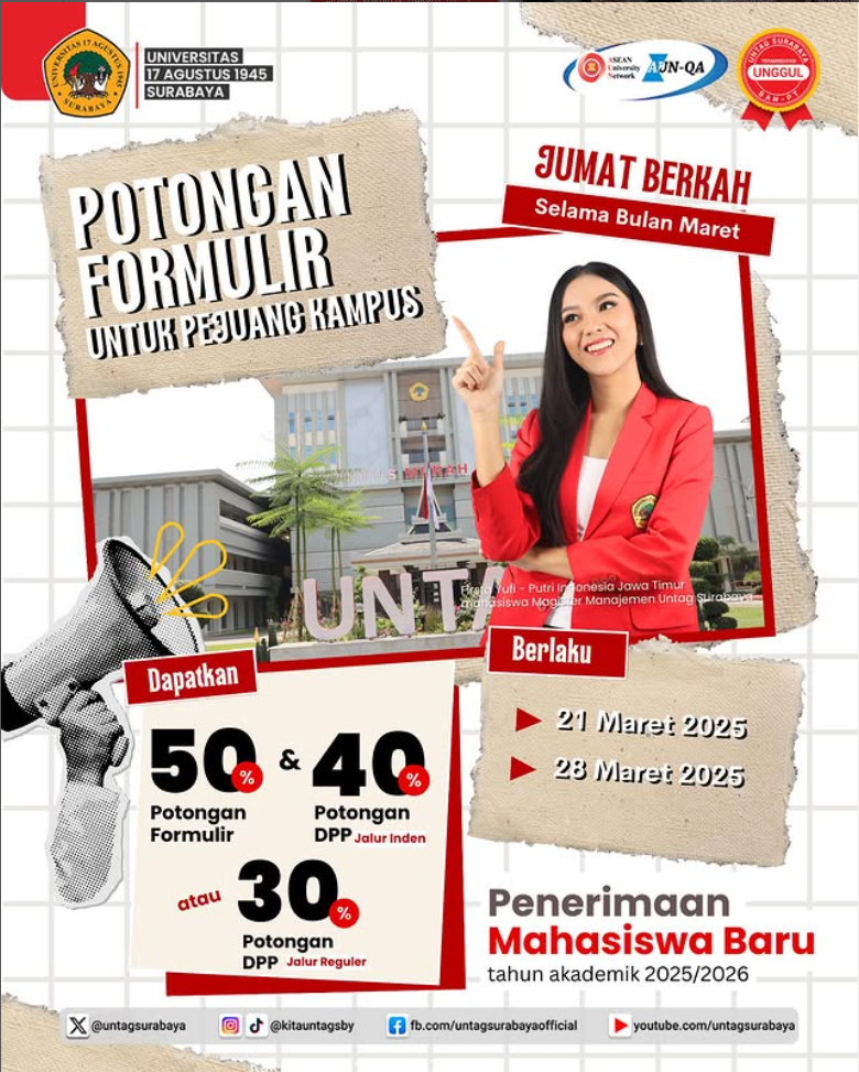 Informasi Potongan Formulir Jumat Berkah selama Bulan Maret 2025