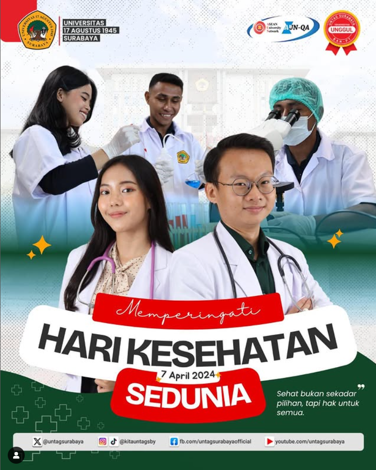 Selamat Memperingati Hari Hari Kesehatan Sedunia