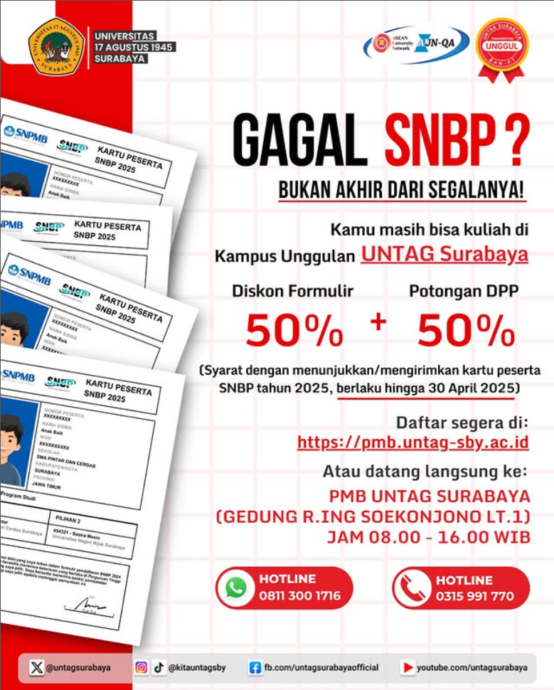 Gagal SNBP? Bukan Akhir Dari Segalanya