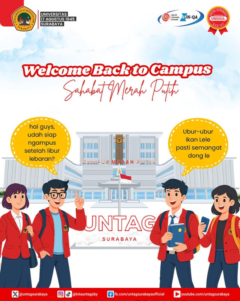 Welcome Back to Campus Sahabat Merah Putih
