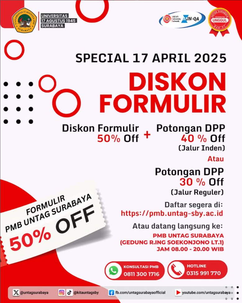 Special Diskon PMB 17 April 2025
