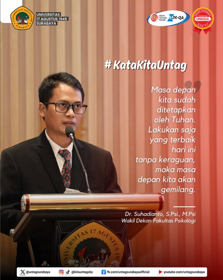 QUOTE OF THE DAY UNTAG SURABAYA