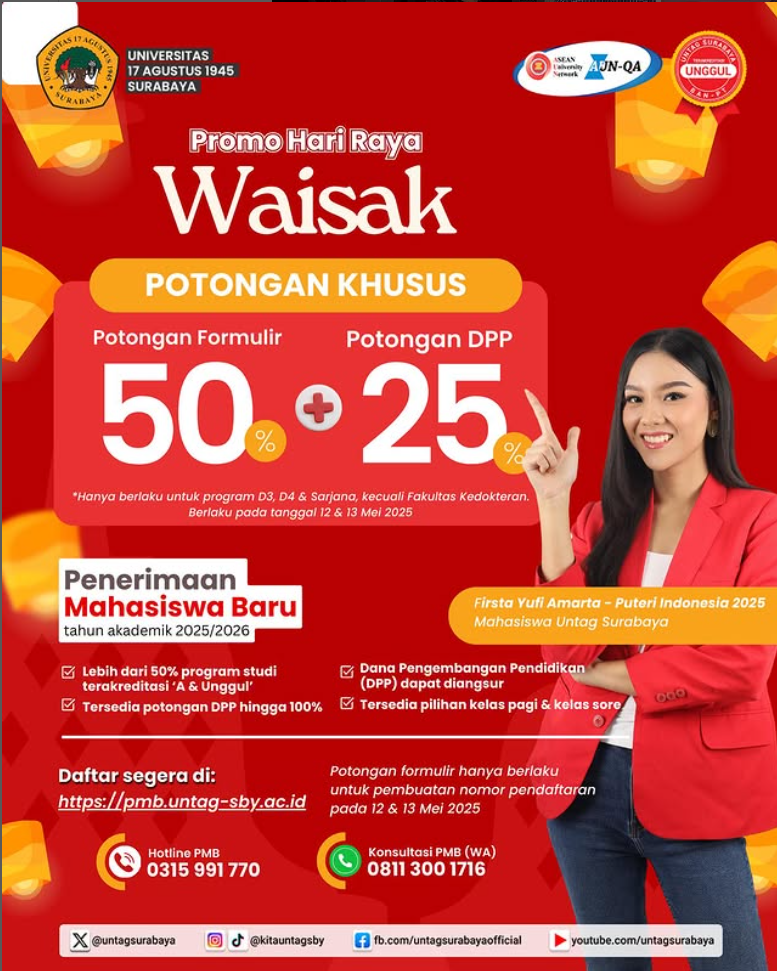 Promo Hari Raya Waisak Tahun 2025