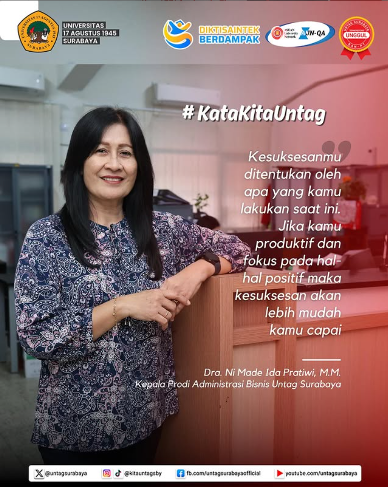 QUOTE OF THE DAY UNTAG SURABAYA