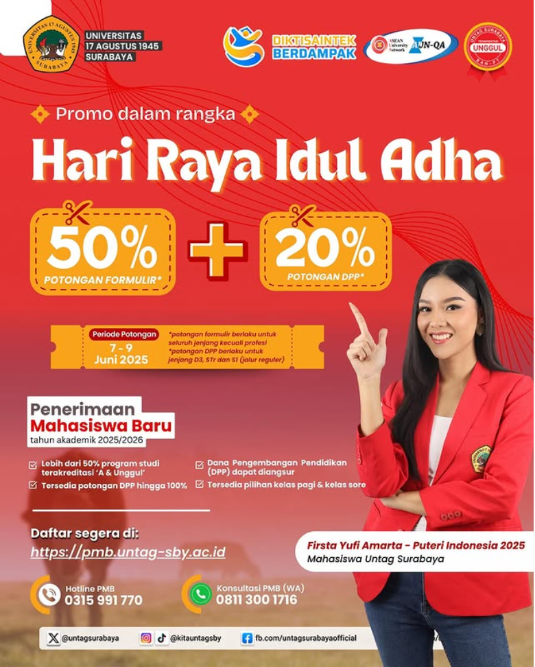 Promo dalam Rangka Hari Raya Idul Adha Tahun 2025
