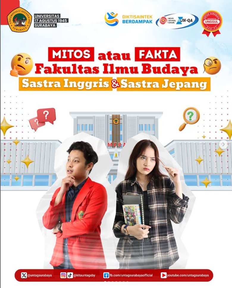 Mitos atau Fakta Fakultas Ilmu Budaya (Sastra Inggris dan Sastra Jepang)