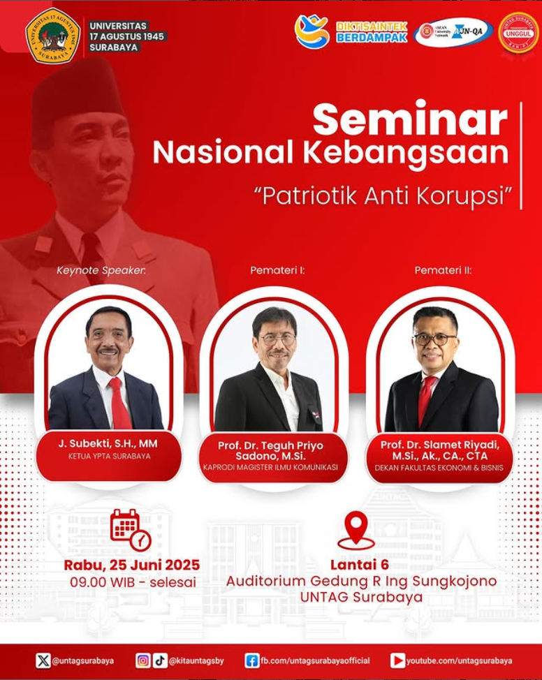 Seminar Nasional Kebangsaan Patriotik Anti Korupsi Tahun 2025