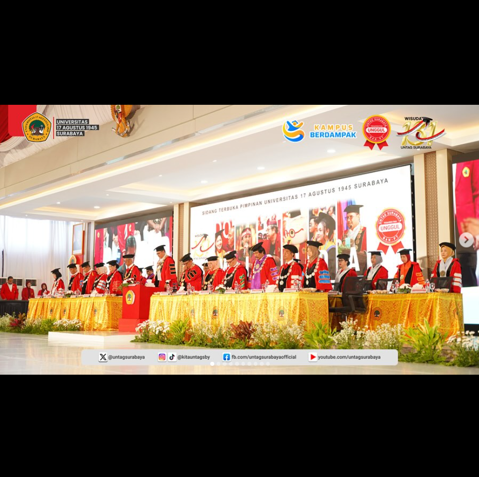 Wisuda ke-131 Untag Surabaya