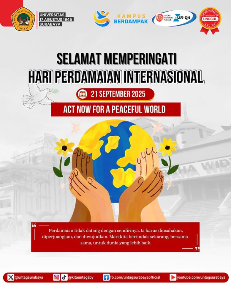 Selamat Memperingati Hari Perdamaian Internasional Tahun 2025