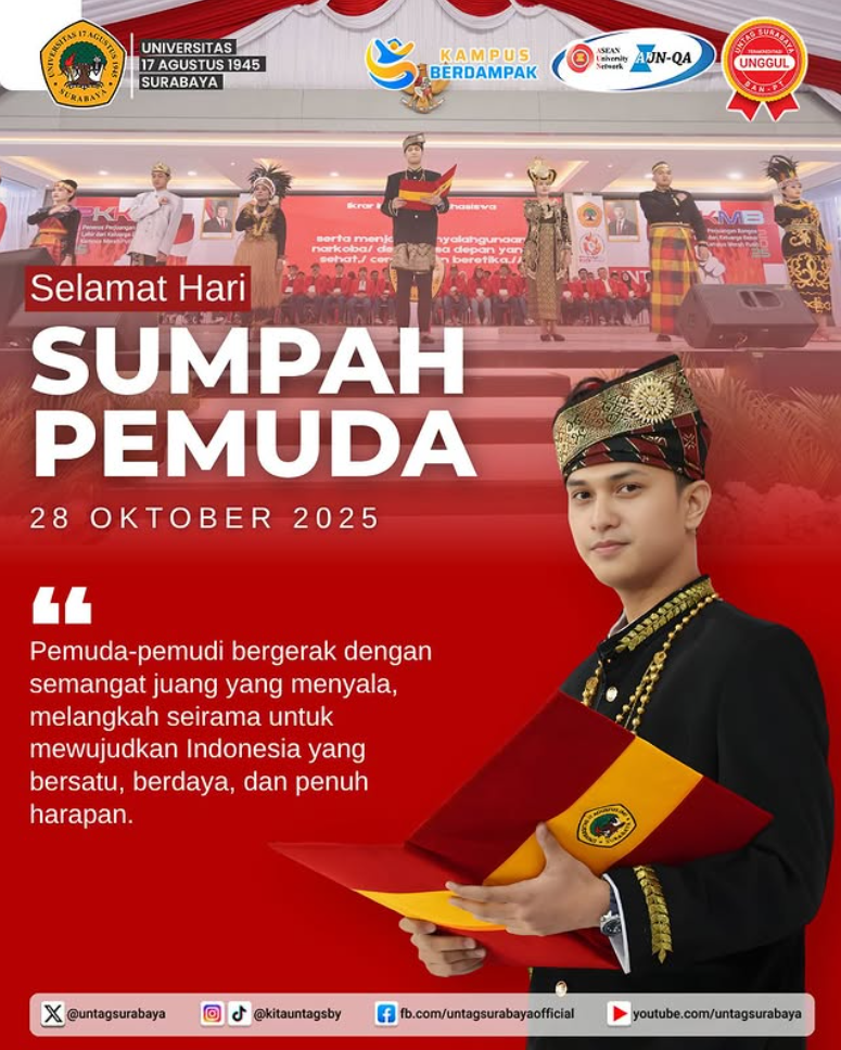 Selamat Memperingati Hari Sumpah Pemuda, 28 Oktober 2025