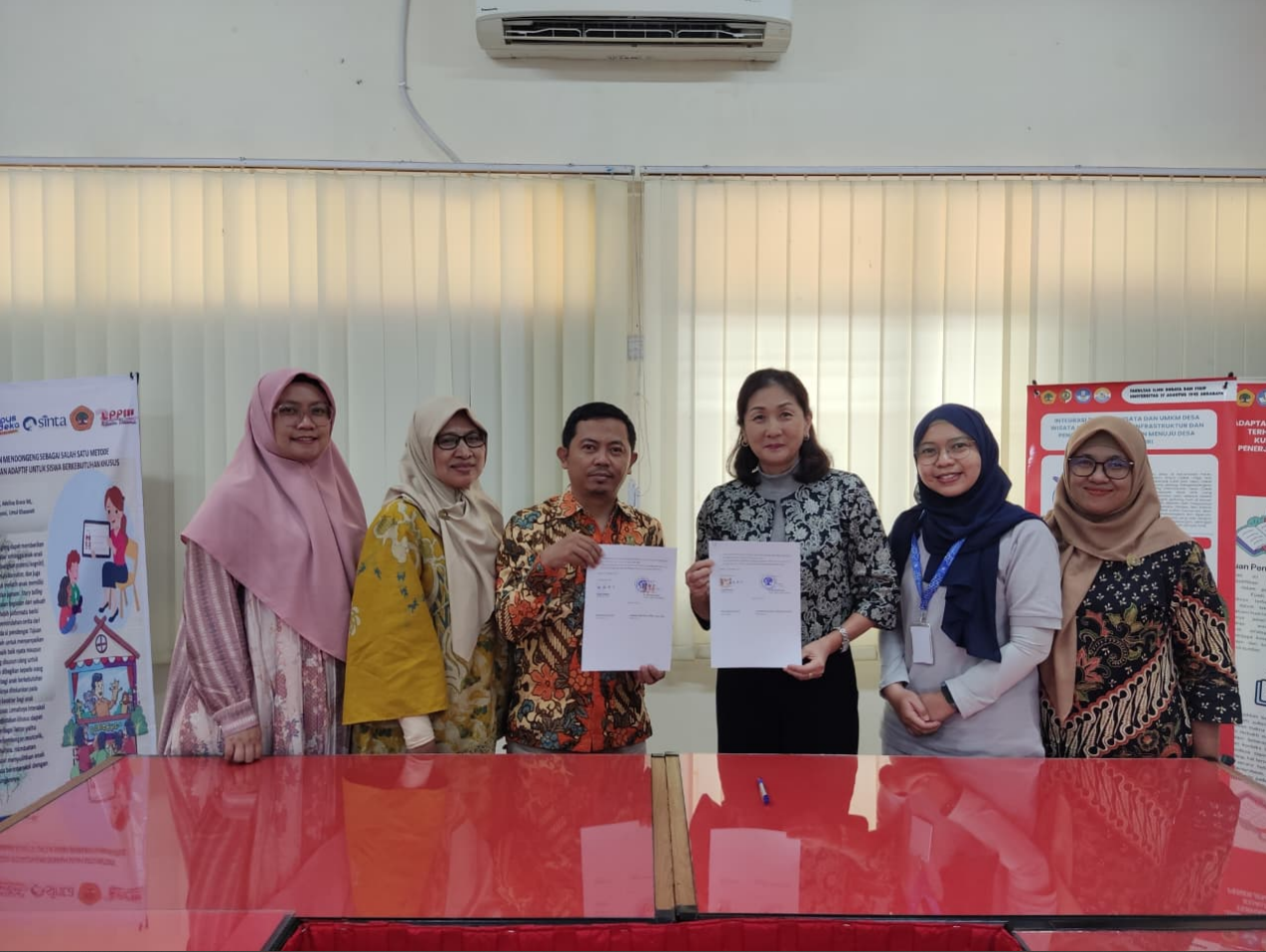 FIB Untag Surabaya Terima Kunjungan Industri PT JIPA dalam Rangka Penandatanganan MoA