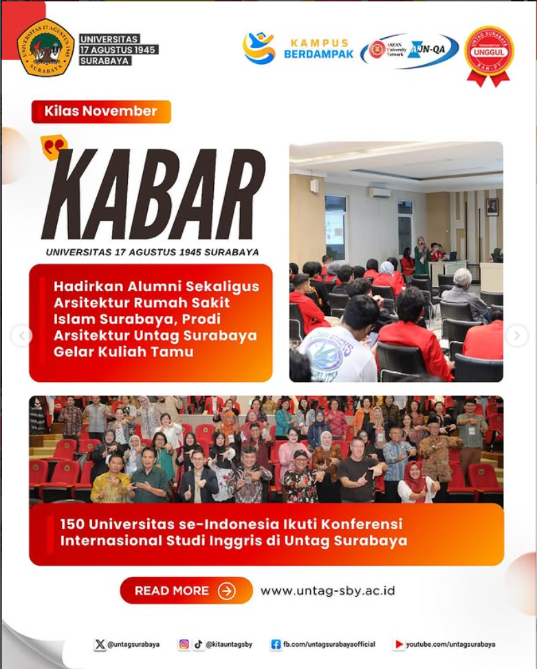 Kilas November 2025 Kabar Untag Surabaya