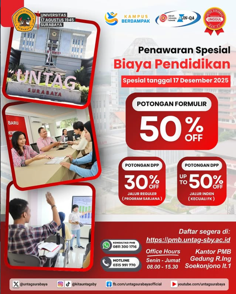 Potongan Formulir dan DPP Spesial tanggal 17