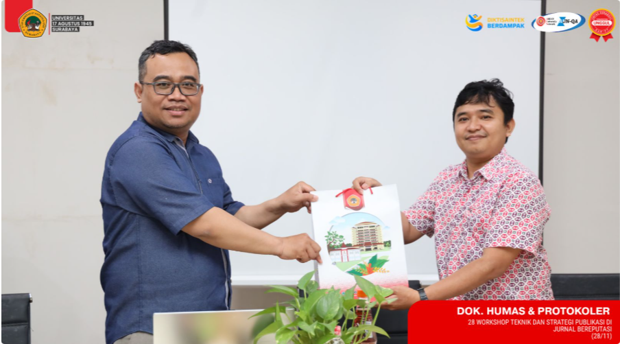 FIB Untag Surabaya gelar Workshop Strategi Publikasi Bereputasi untuk Tingkatkan Kompetensi Dosen