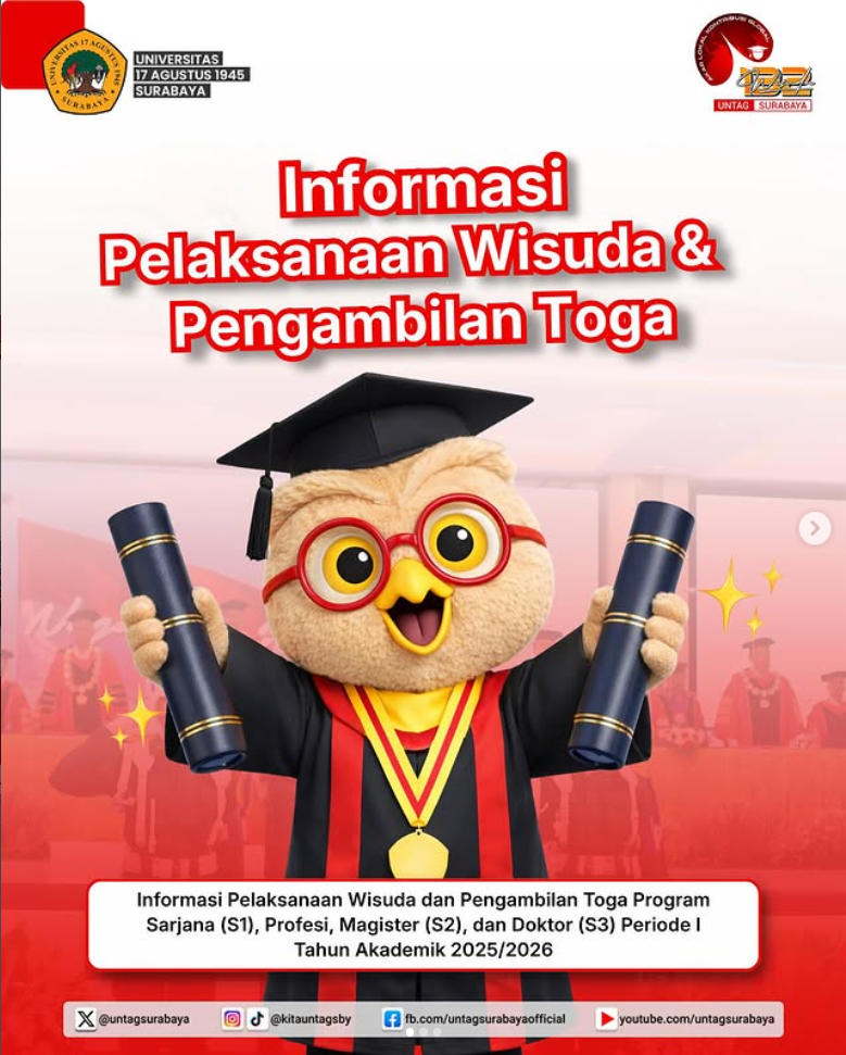 Informasi Pelaksanaan Wisuda dan Pengambilan Toga