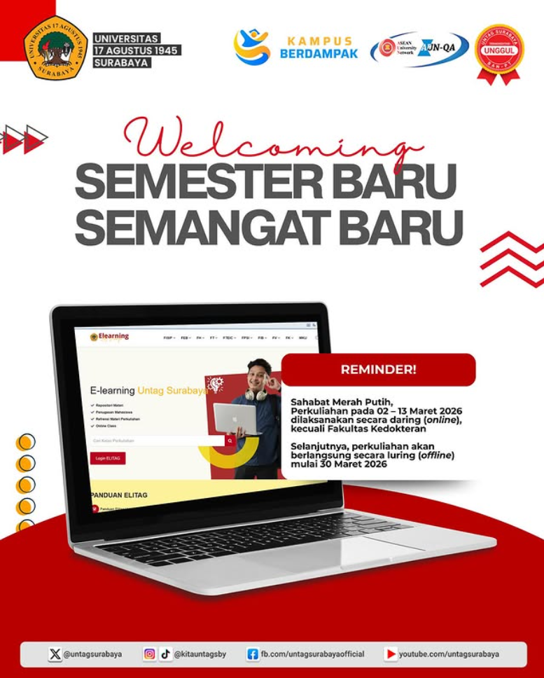 Semester Baru Semangat  Baru