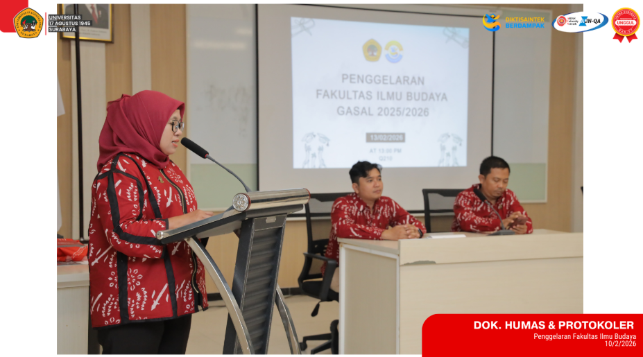 Gelar Penggelaran Sarjana Sastra, Fakultas Ilmu Budaya Luluskan 37 Mahasiswa