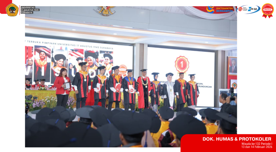Untag Surabaya Kukuhkan 1.470 Wisudawan, Siap Berdaya Saing dan Berkontribusi Global