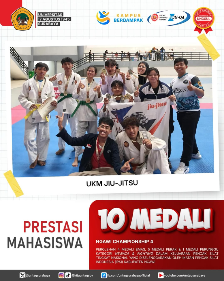 Prestasi Mahasiswa: 10 Medali di Ngawi Championship 4 Tahun 2026