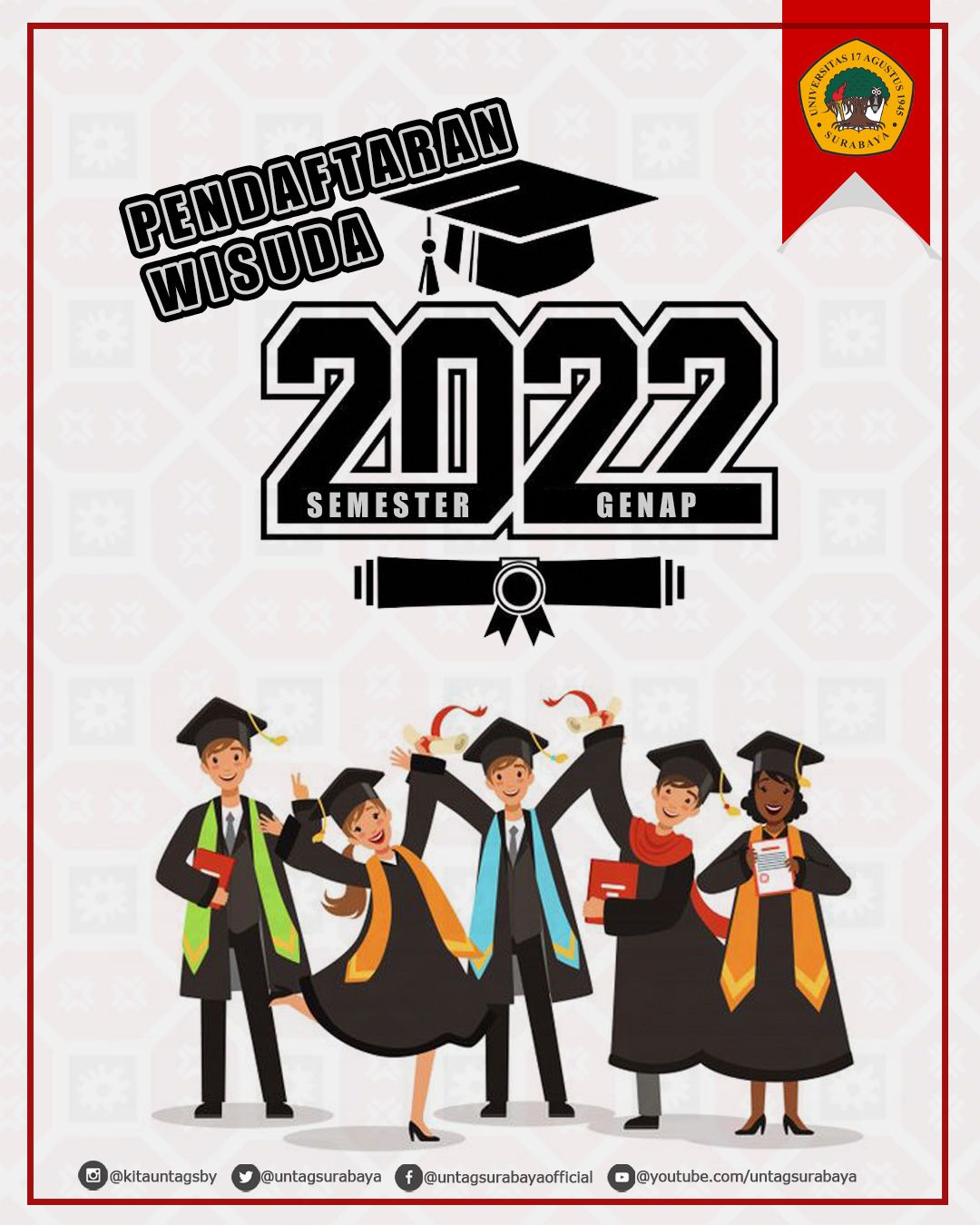 Pendaftaran Wisuda Semester Genap 2022