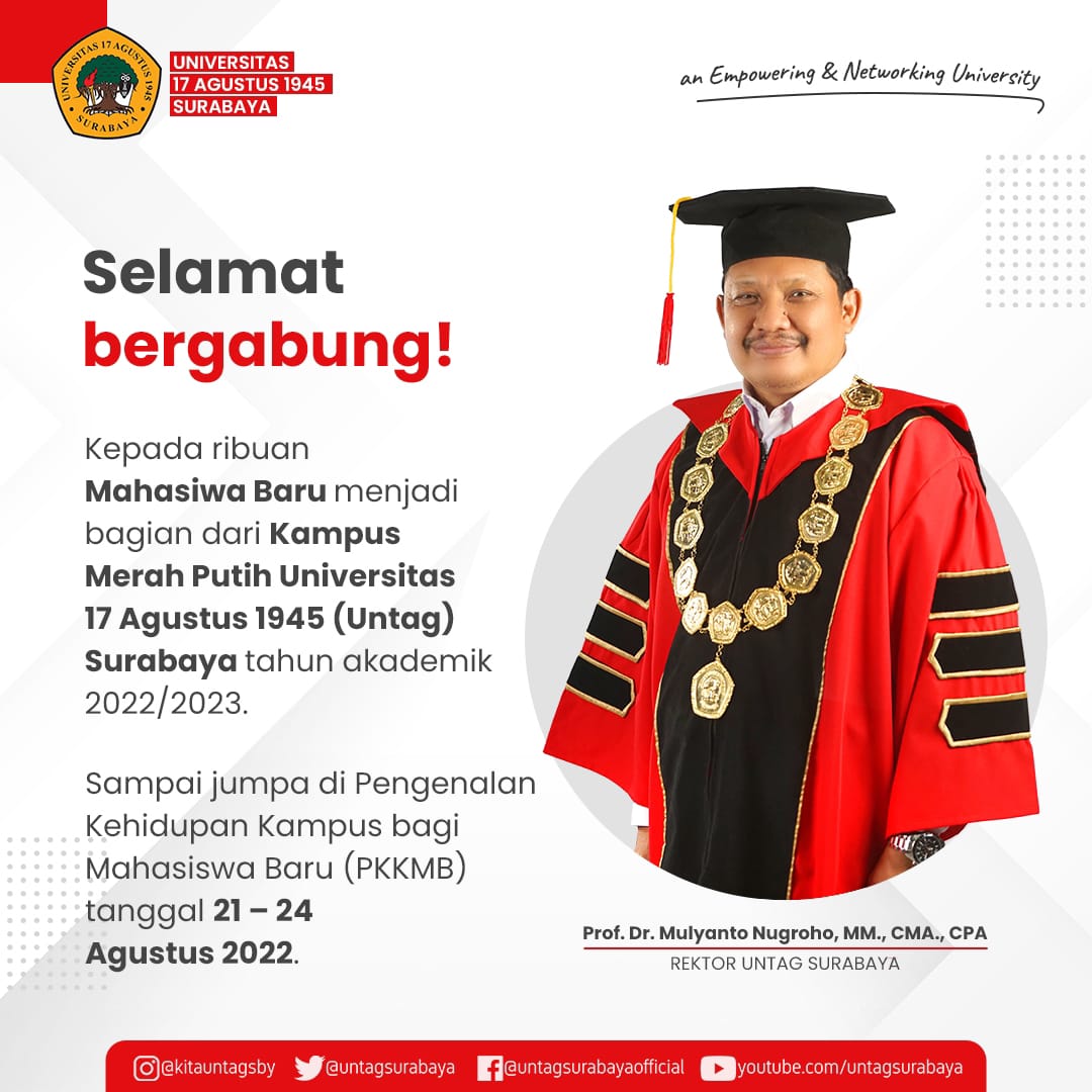 Selamat Datang Mahasiswa Baru 2022 