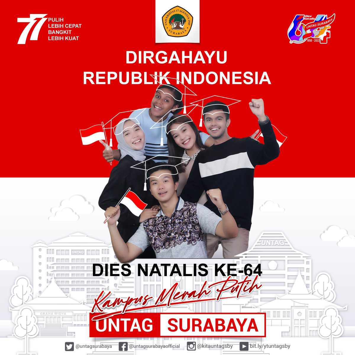 Selamat Hari Kemerdekaan RI ke-77