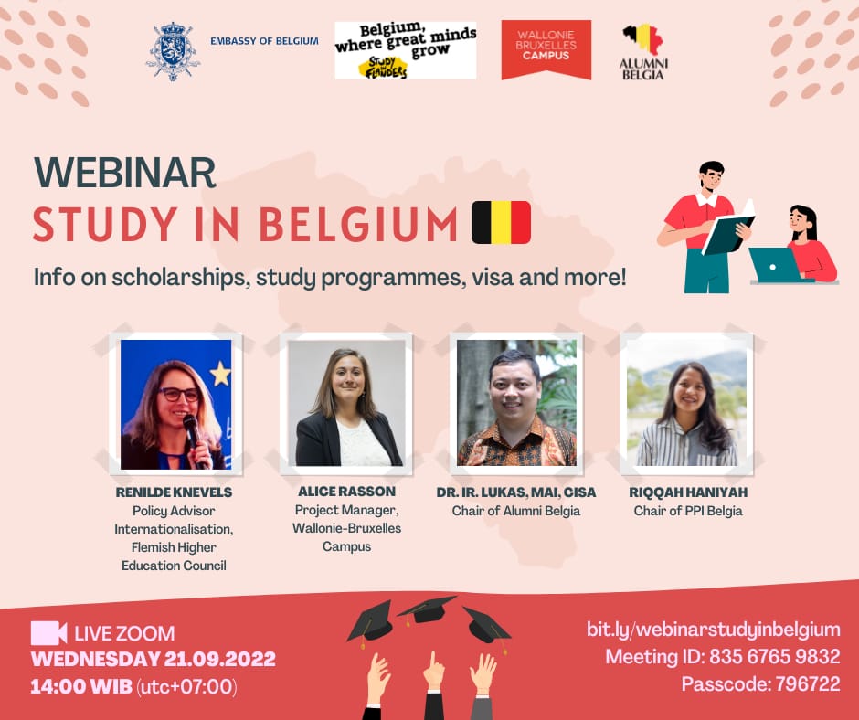 Webinar: Study in Belgium