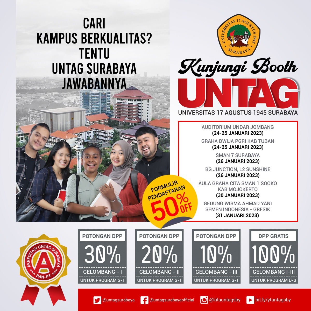 Mari Kunjungi Stan UNTAG Surabaya