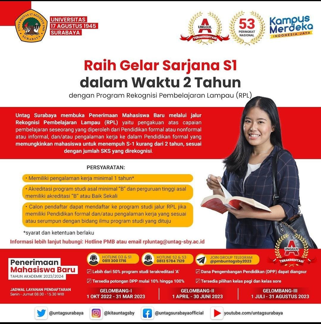 Program Rekognisi Pembelajaran Lampau (RPL)