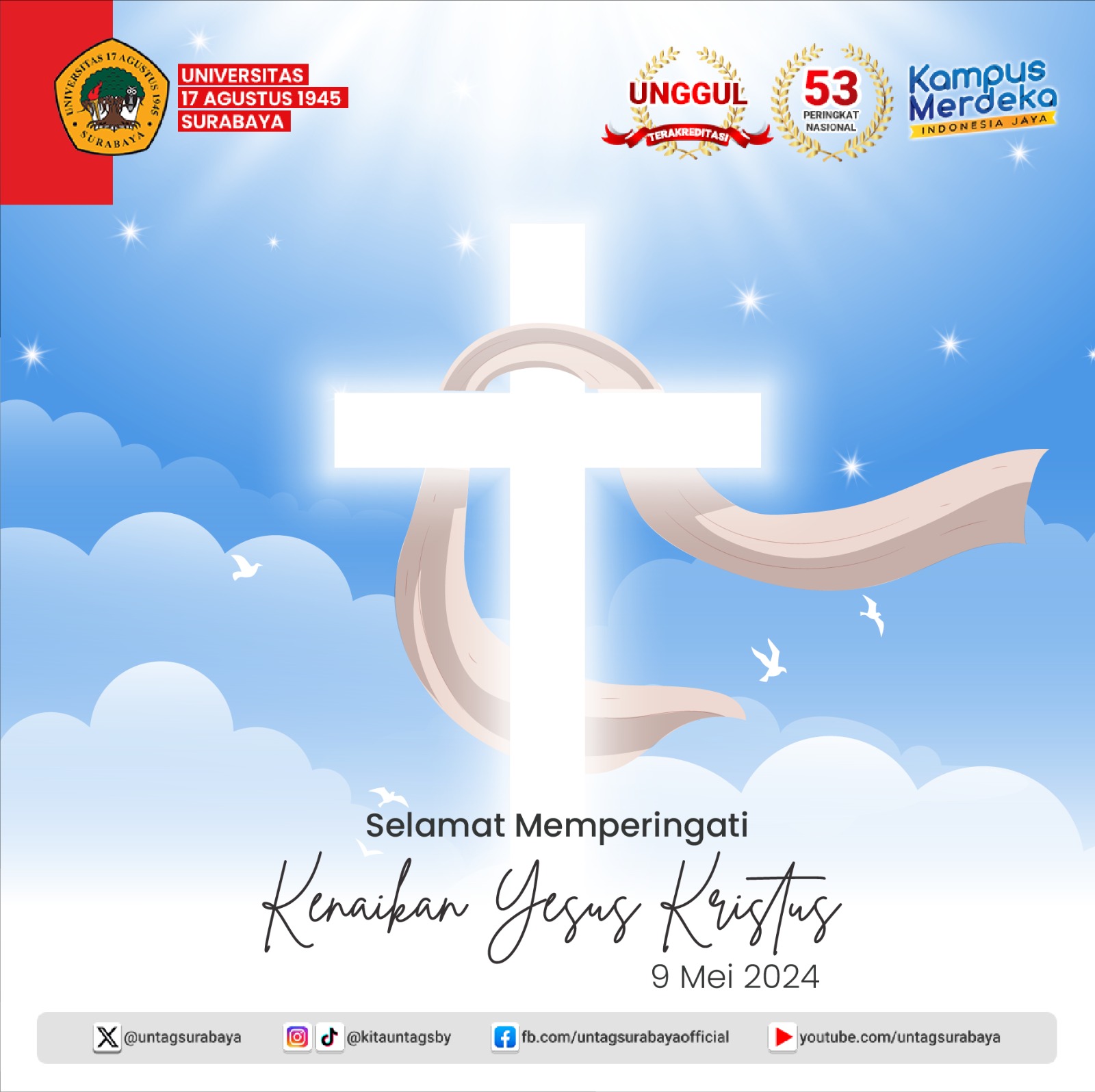 Selamat Kenaikan Yesus Kristus