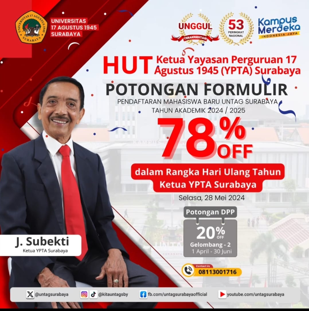 Diskon Pendaftaran Mahasiswa Baru 2024
