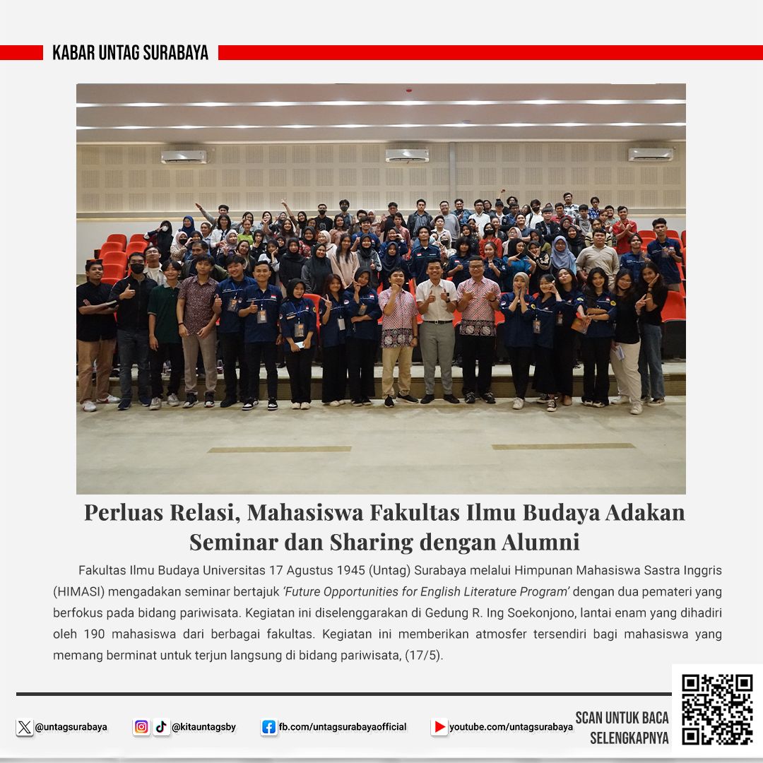FIB Gelar Seminar dan Sharing dengan Alumni