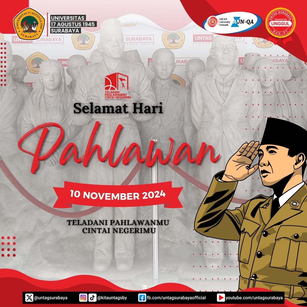 Selamat Hari Pahlawan Nasional